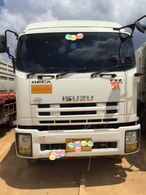 ขายรถบรรทุก 18 ล้อพ่วงแม่ลูกดัมพ์ ISUZU DECA 360 แรงม้าปี 2556 ลูกพ่วงสามมิตรกับอู่พิรุฬ 2 เพลา ไมล์ 130000 ราคา 2450000