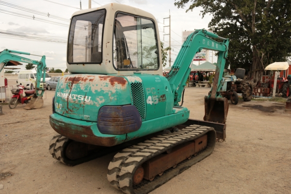 Komatsu PC45-1 หัวเก๋ง ปั็มนิ้ว เก่าญี่ปุ่นอินวอยเต็มๆ