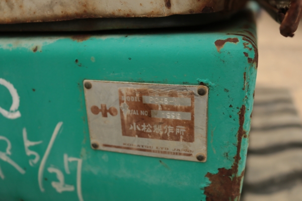 Komatsu PC45-1 หัวเก๋ง ปั็มนิ้ว เก่าญี่ปุ่นอินวอยเต็มๆ