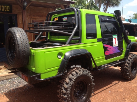 ขายรถกระบะ4WD Suzuki คาริบเบียน SJ413W พร้อมใช้งาน 083-5438585 คุณโก้