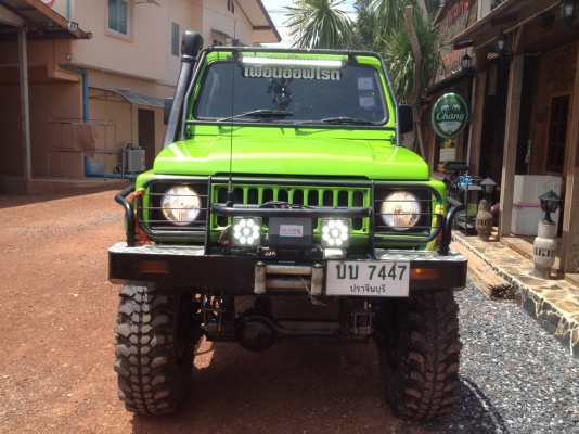 ขายรถกระบะ4WD Suzuki คาริบเบียน SJ413W พร้อมใช้งาน 083-5438585 คุณโก้