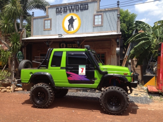 ขายรถกระบะ4WD Suzuki คาริบเบียน SJ413W พร้อมใช้งาน 083-5438585 คุณโก้