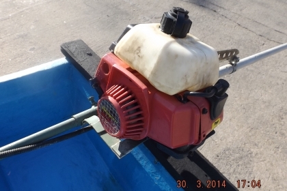 ขายเรือไฟเบอร์ ยาว10 ฟุต กว้าง 1 เมตร พร้อมเครื่อง นนทบุรี