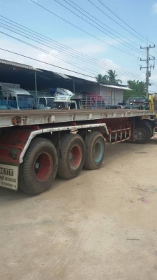 หางพ่วง 3 คานลงเล่มแล้ว พื้นเรียบ ยาว 12 เมตร สภาพสวย จัดแนซ์ได้ ครับ