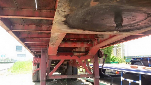 หางพ่วง 3 คานลงเล่มแล้ว พื้นเรียบ ยาว 12 เมตร สภาพสวย จัดแนซ์ได้ ครับ