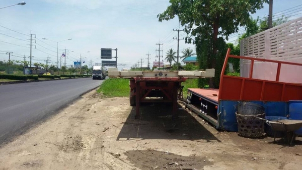 หางพ่วง 3 คานลงเล่มแล้ว พื้นเรียบ ยาว 12 เมตร สภาพสวย จัดแนซ์ได้ ครับ