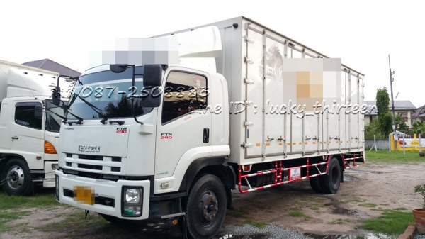 ขาย Isuzu FTR240 ปี56 ตู้สิบบานยาว 7.6เมตร