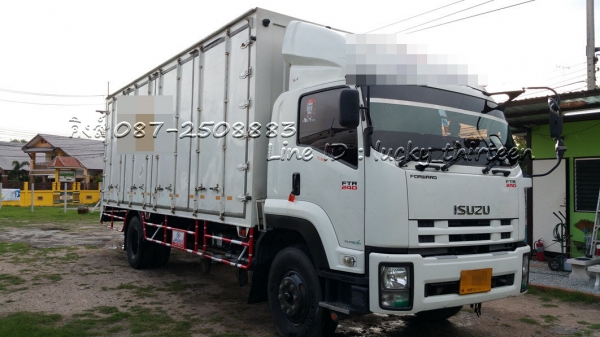 ขาย Isuzu FTR240 ปี56 ตู้สิบบานยาว 7.6เมตร