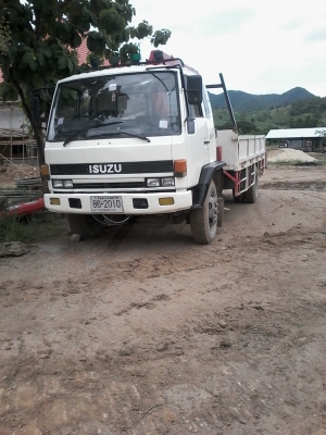 ขายรถ 6 ล้อ ISUZU ติดตั้งเครน 3 ตัน ภาษีเต็ม