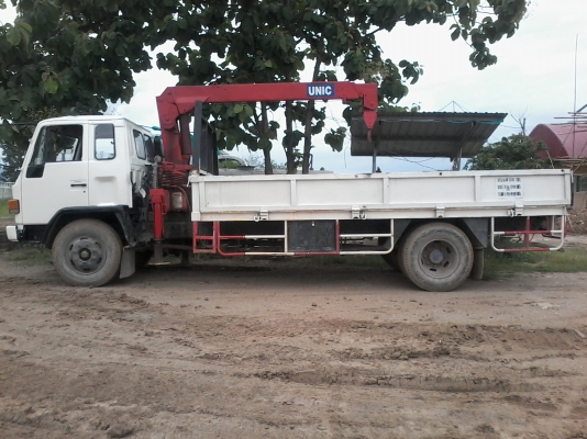 ขายรถ 6 ล้อ ISUZU ติดตั้งเครน 3 ตัน ภาษีเต็ม