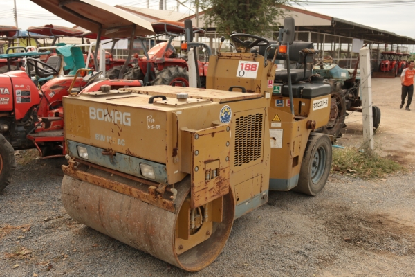 รถบดBOMAG BW115AC ขนาด 2.5 ตัน เก่าญี่ปุ่น อินวอย พร้อมใช้