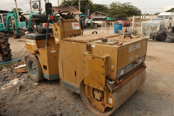 รถบดBOMAG BW115AC ขนาด 2.5 ตัน เก่าญี่ปุ่น อินวอย พร้อมใช้