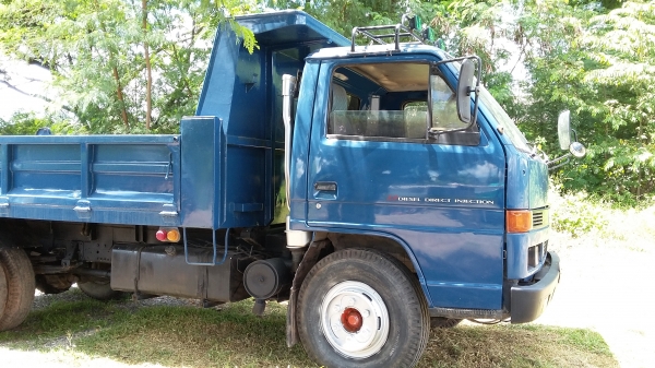 ขายหกล้อดั้มพ์ ISUZU-NPR59LU5M-115HP ปี37 เอฟหน้า-หลัง พวงมาลัยเพาเวอร์ ดั้มสามมิตร