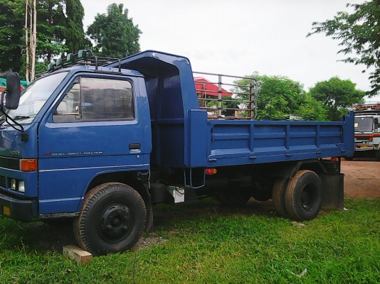 ขายหกล้อดั้มพ์ ISUZU-NPR59LU5M-115HP ปี37 เอฟหน้า-หลัง พวงมาลัยเพาเวอร์ ดั้มสามมิตร