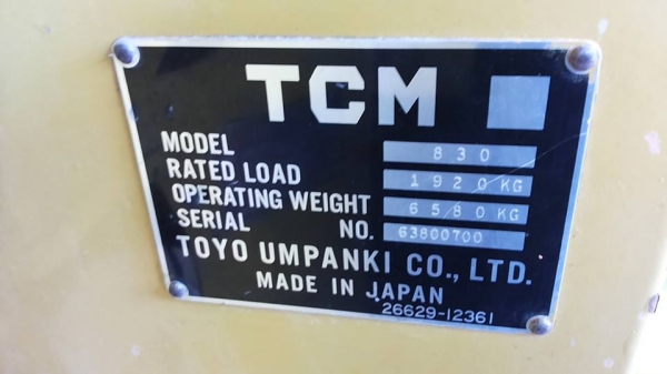 **950,000 บ.ต่อรอง/// รถตักล้อยาง TCM 830 เอวอ่อน **ขาย TCM 830 รถตักล้อยาง เอวอ่อน ขยายบุ้งกี๋ ต่อแขน แล้ว WHEEL LOADER TCM 830 S/N(ซีเรียล) 63800700 เครื่องเดิม ปั้มเดิม เครื่องISUZU 6BB1-6สูบ เครื่องดี แน่น แรงดี ปั้มดี แรงดีครับ แขนดี หนา แข็งแรง ไม่แ