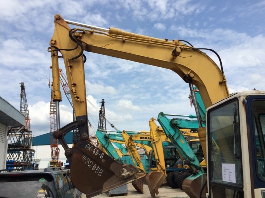 Komatsu PC60-6 ปี 1990 ใช้งาน 3 พันกว่าชั่วโมง ถึงไทยแล้วครับ ไม่แพง