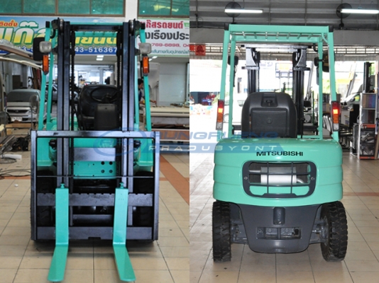 ขายรถโฟล์คลิฟท์มือสอง MITSUBISHI รุ่น FG15  ราคา 150,000 บาท นำเข้าจากประเทศญี่ปุ่น 100\% ไม่เคยใช้งานในประเทศไทย