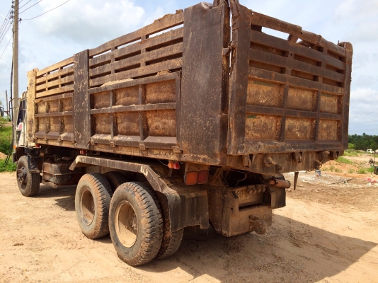 ขายด่วน. รถสิบล้อสองเพลาดั้มพ์. Mitsu.  Tf. สภาพดี.  พร้อมใช้งาน