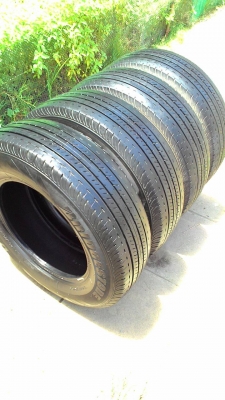 205/70R15 BRIDGESTONE DURAVIS R611 ไม่มีปะ ชุด 4 เส้น ปี2013 tel.081-427-3941