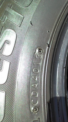 205/70R15 BRIDGESTONE DURAVIS R611 ไม่มีปะ ชุด 4 เส้น ปี2013 tel.081-427-3941