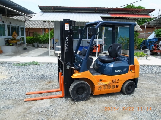 รถโฟคลิฟท์ Toyota 7FG15  เก่าญี่ปุ่น