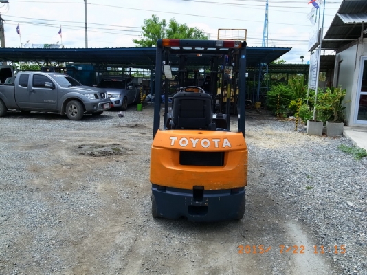 รถโฟคลิฟท์ Toyota 7FG15 เก่าญี่ปุ่น รถโฟคลิฟท์ Toyota 7FG15 เก่าญี่ปุ่น