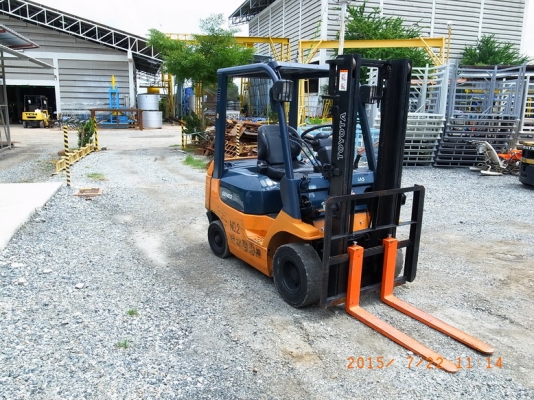 รถโฟคลิฟท์ Toyota 7FG15 เก่าญี่ปุ่น รถโฟคลิฟท์ Toyota 7FG15 เก่าญี่ปุ่น
