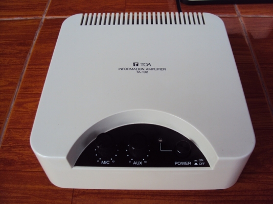 ขายเครื่องขยายเสียง TOA