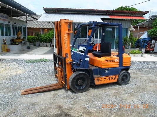 รถโฟคลิฟท์ Toyota 5FG25  เก่าญี่ปุ่น