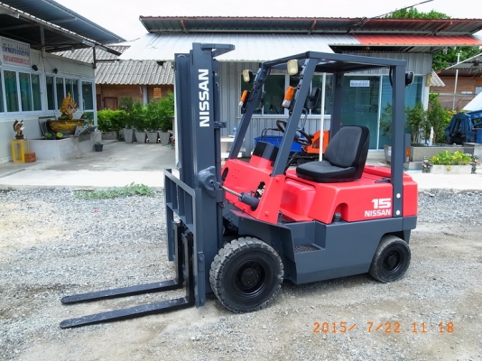 รถโฟคลิฟท์ Nissan NJ01M15  เก่าญี่ปุ่น