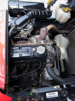 รถโฟคลิฟท์ Nissan NJ01M15  เก่าญี่ปุ่น