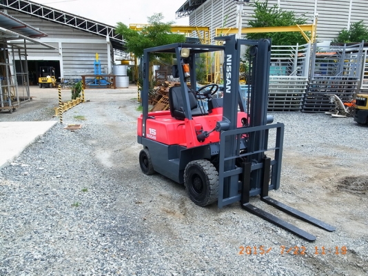 รถโฟคลิฟท์ Nissan NJ01M15  เก่าญี่ปุ่น