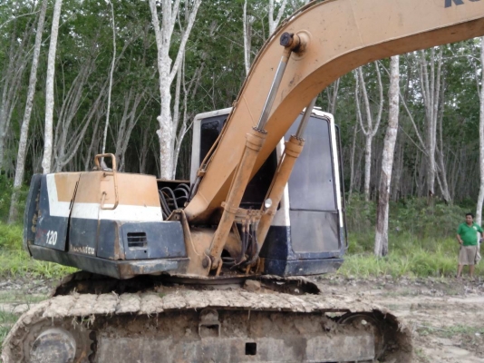 ขายรถแบคโฮ KOMATSU PC100-5 ราคา 450000