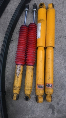 ขายแหนบยก 4 นิ้ว LN 106 พร้อมโช๊ค oldman