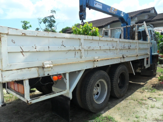 รถเครนมือสอง,สิบล้อเพลาเดียว,Isuzu Rocky 175 แรง ,ติดเครนห้าตัน