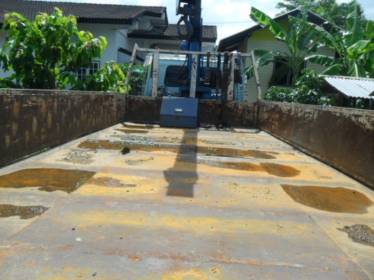 รถเครนมือสอง,สิบล้อเพลาเดียว,Isuzu Rocky 175 แรง ,ติดเครนห้าตัน