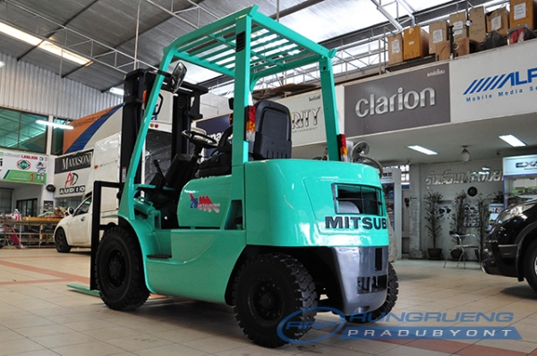 ขายรถโฟล์คลิฟท์มือสอง MITSUBISHI รุ่น FG20  ราคา 165,000 บาท นำเข้าจากประเทศญี่ปุ่น 100\% ไม่เคยใช้งานในประเทศไทย