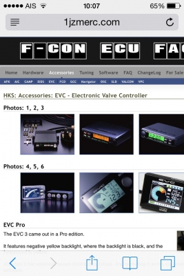ปรับบูสไฟฟ้า hks evc 3
