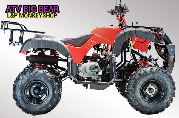 **ใหม่**เอทีวี BIG BEAR 125 cc คุ้มสุดๆ ราคาเร้าใจ ลดจาก 58000 เหลือ 48000รับประกัน1ปี แถมหมวกกันน็อกวิบากฟรี!!!