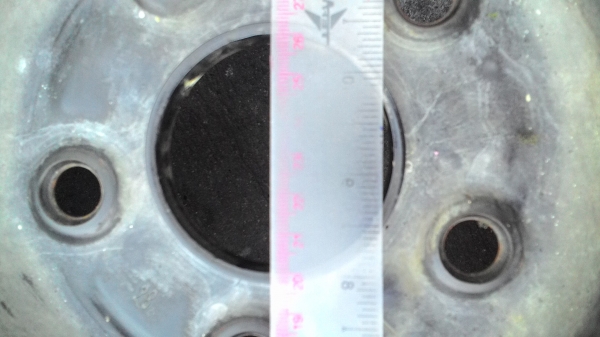 กะทะล้อ 5 รู ขอบ 15 ขนาดโตโยต้า มี 1 ใบ tel.081-427-3941