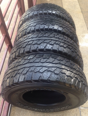 ยาง All Dunlop 31 10.5 R15 ปี12 ดอกเยอะ ใช้ได้อีกเป็นปีสบายๆ