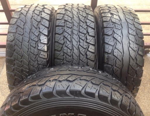 ยาง All Dunlop 31 10.5 R15 ปี12 ดอกเยอะ ใช้ได้อีกเป็นปีสบายๆ