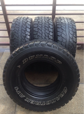 ยาง All Dunlop 31 10.5 R15 ปี12 ดอกเยอะ ใช้ได้อีกเป็นปีสบายๆ