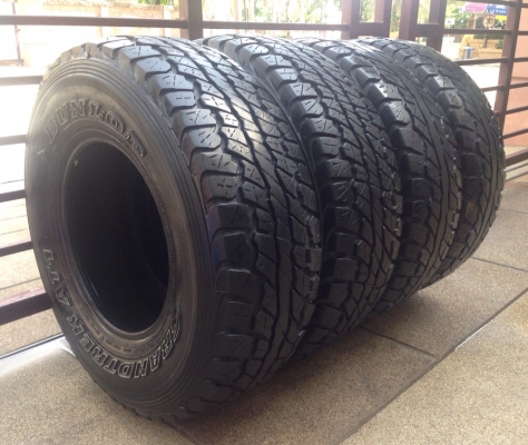 ยาง All Dunlop 31 10.5 R15 ปี12 ดอกเยอะ ใช้ได้อีกเป็นปีสบายๆ