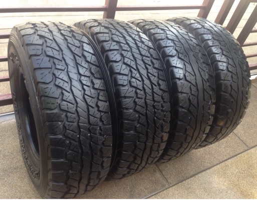 ยาง All Dunlop 31 10.5 R15 ปี12 ดอกเยอะ ใช้ได้อีกเป็นปีสบายๆ