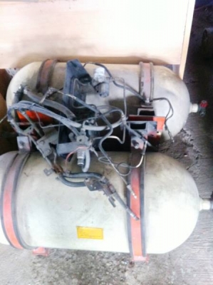 ขาย ชุดถัง NGV  2ถัง พร้อมขายืด หม้อต้ม แป๊บ