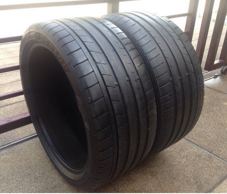 ยาง Dunlop Sportmaxx 255 35 19 ปี13 จำนวน2เส้น ดอกดี สภาพสวย ยาง Dunlop Sportmaxx 255 35 19 ปี13 จำนวน2เส้น ดอกดี สภาพสวย