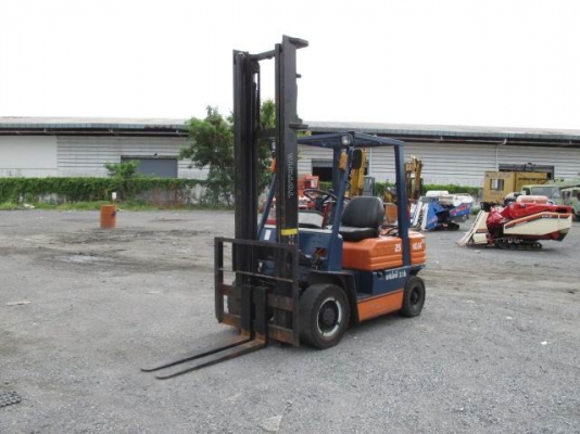 รถโฟล์คลิฟท์ TOYOTA รุ่น FG 25-5 เสาสูง 5 เมตร เครื่องเบนซิน 4Y ขนาด 2.5 ตัน