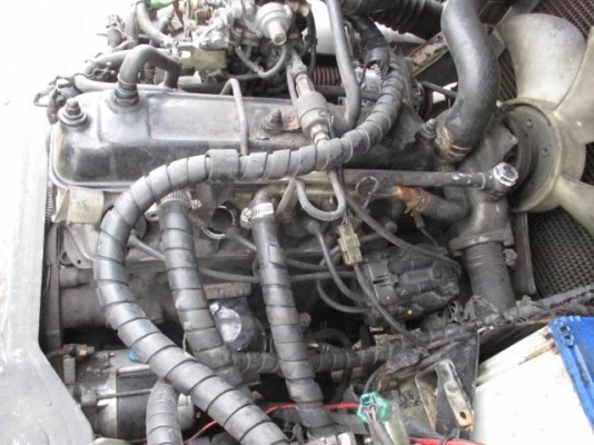 รถโฟล์คลิฟท์ TOYOTA รุ่น FG 25-5 เสาสูง 5 เมตร เครื่องเบนซิน 4Y ขนาด 2.5 ตัน