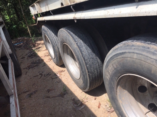 ขายดาวน์หัวลาก+หางพื้นเรียบ3เพลาแท้ ISUZU 360แรงม้า+SMM ปี56 สนใจโทร 081-970-1072
